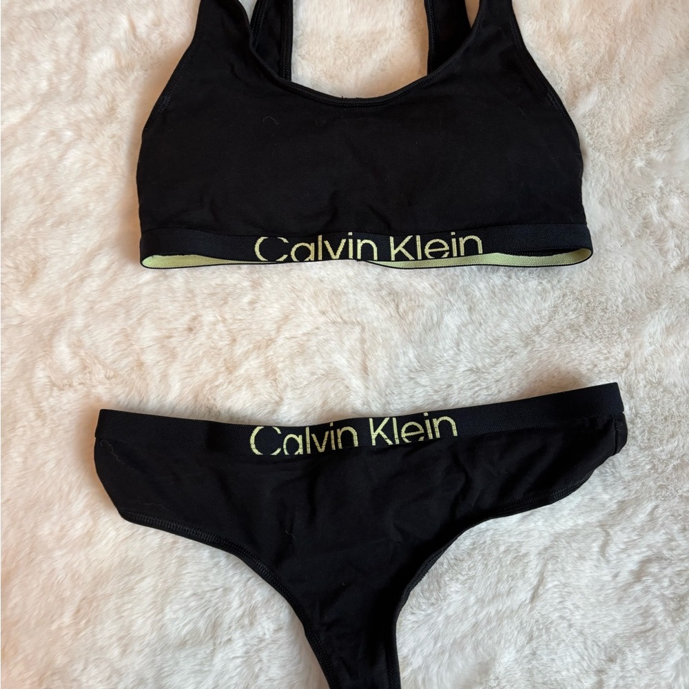 Calvin Klein Black Bikini Set